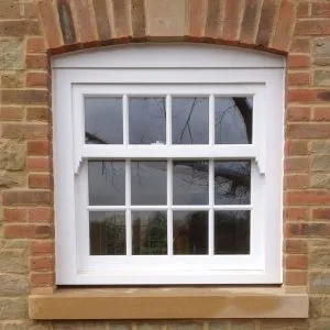Bespoke sash window by Milland Joinery