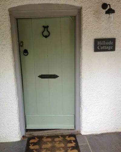 Bespoke wooden front door